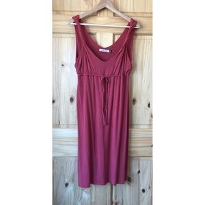 OLD Navy twist strap flowy raw hem dress size M